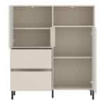 Furniture To Go Avenale 2 Door 2 Drawer Cashmere Sideboard The Home and Office Stores