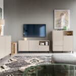 Furniture To Go Avenale 2 Door 2 Drawer Cashmere Sideboard The Home and Office Stores