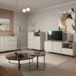 Furniture To Go Avenale 2 Door 2 Drawer Cashmere Sideboard The Home and Office Stores