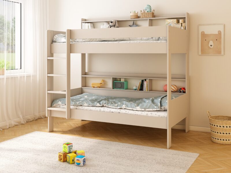 Kids Avenue Haven storage cashmere bunk bed 1