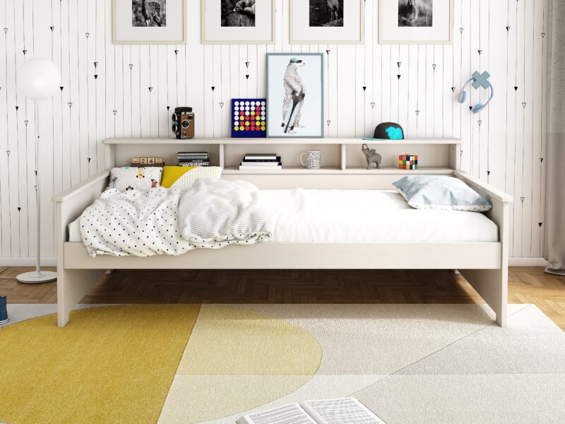 Kids Avenue Haven Storage Cashmere Day Bed 1 The Home and Office Stores
