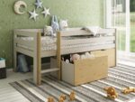 Kids Avenue Scandi Toddler Cabin Bed with Storage Drawers The Home and Office Stores