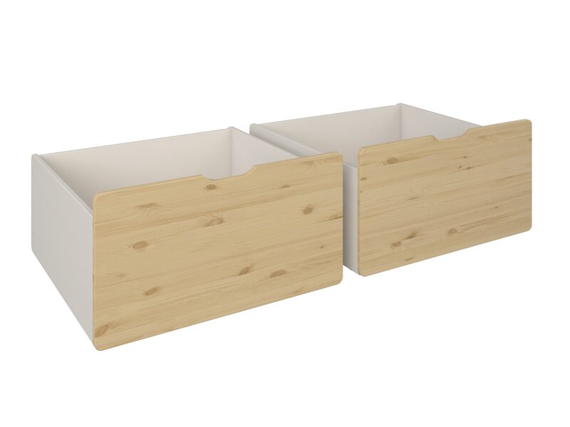 Kids Avenue Scandi Toddler Cabin Bed with Storage Drawers The Home and Office Stores