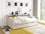 Kids Avenue Haven storage cashmere day bed 2 with trundle drawer