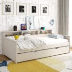 Kids Avenue Haven Storage Cashmere Day Bed 2 with Trundle Drawer