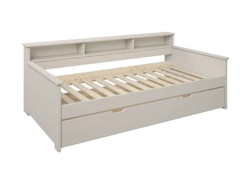 Kids Avenue Haven Storage Cashmere Day Bed 2 with Trundle Drawer The Home and Office Stores