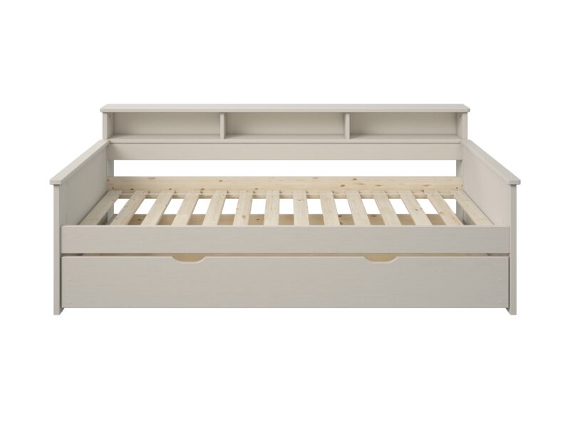 Kids Avenue Haven Storage Cashmere Day Bed 2 with Trundle Drawer The Home and Office Stores