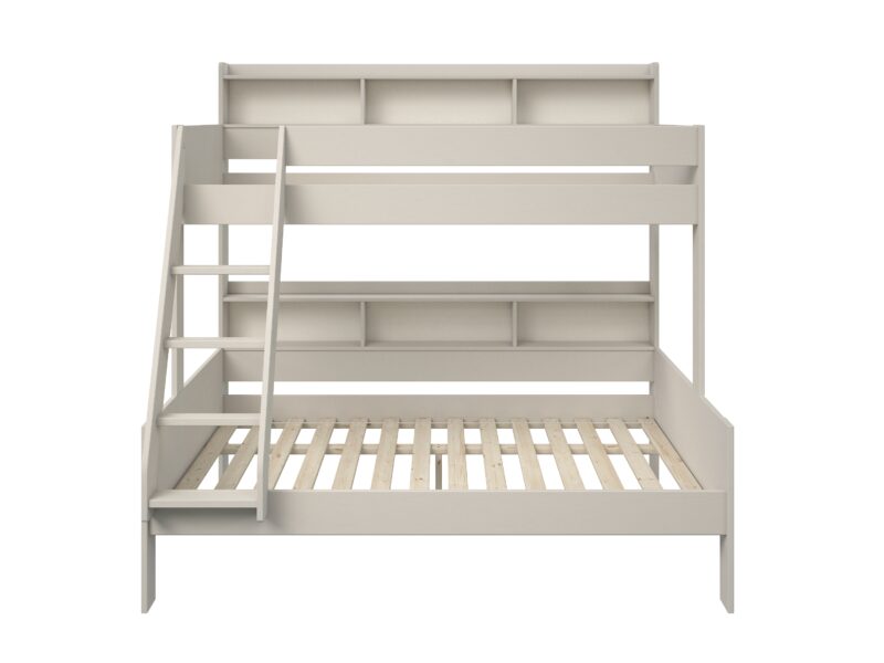 Kids Avenue Haven Storage Cashmere Family Bunk Bed 2 with Trundle Drawer The Home and Office Stores