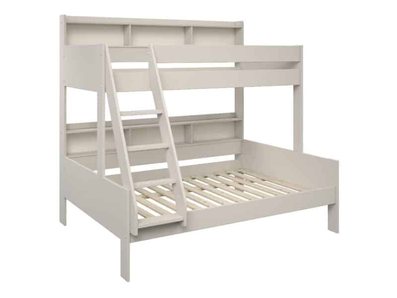 Kids Avenue Haven Storage Cashmere Family Bunk Bed 2 with Trundle Drawer The Home and Office Stores
