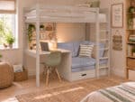 Kids Avenue Hit 1 cashmere high sleeper bed