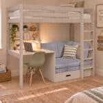 Kids Avenue Hit 1 Cashmere High Sleeper Bed