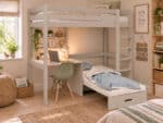 Kids Avenue Hit 1 Cashmere High Sleeper Bed The Home and Office Stores