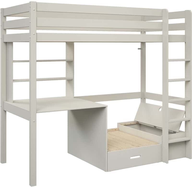 Kids Avenue Hit 1 Cashmere High Sleeper Bed The Home and Office Stores