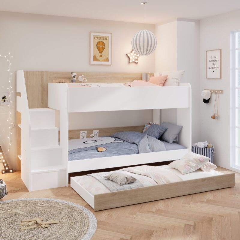 Parisot Andrea Bunk Bed with trundle drawer Parisot Andrea Bunk Bed with trundle drawer