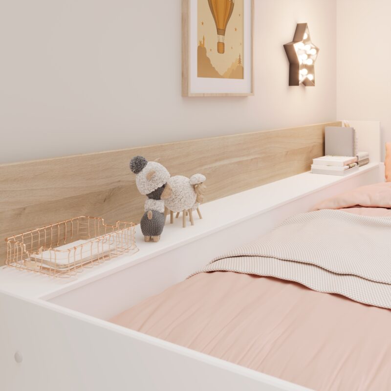 Parisot Andrea Bunk Bed with trundle drawer