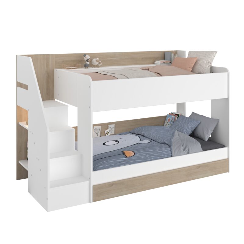 Parisot Andrea Bunk Bed with trundle drawer