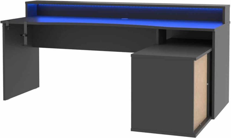 Flair Furnishings Power W Gaming Desk