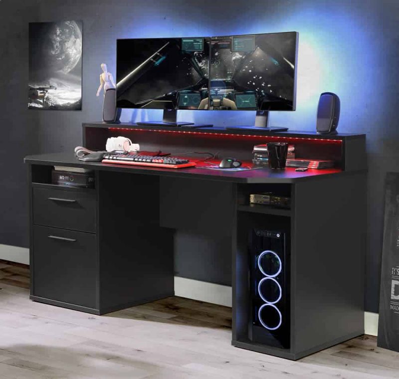 Flair Furnishings Power Z Gaming Desk