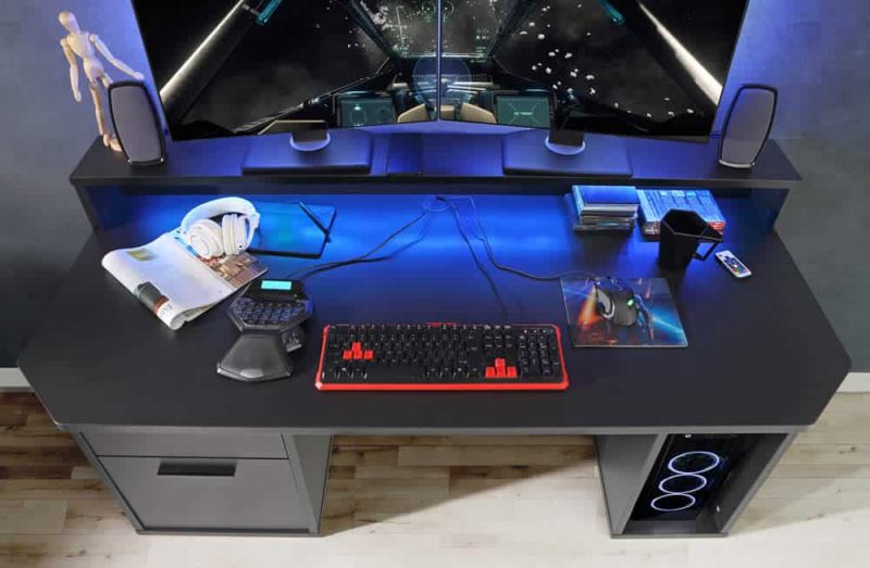Flair Furnishings Power Z Gaming Desk