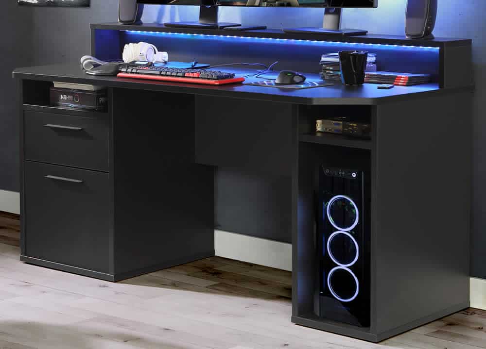 Flair Furnishings Power Z Gaming Desk