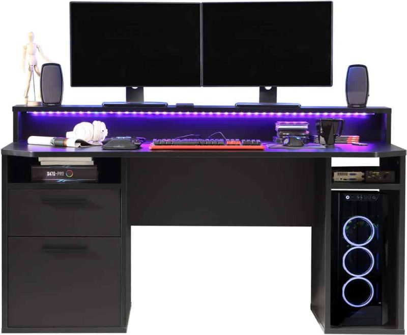 Flair Furnishings Power Z Gaming Desk