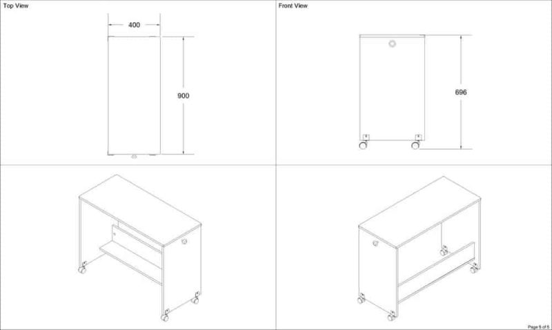 Flair Furnishings Wizard Desk
