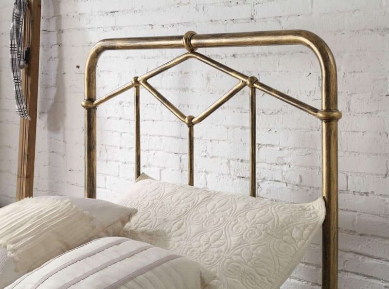 Flintshire Furniture Axton Antique Bronze Metal Bed