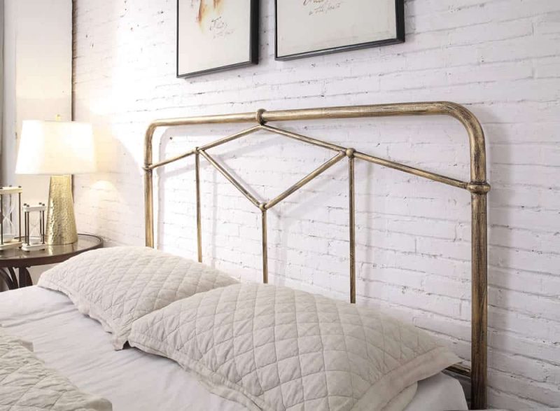 Flintshire Furniture Axton Antique Bronze Metal Bed