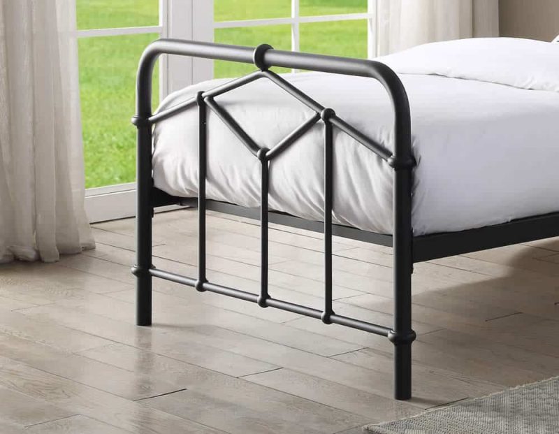 Flintshire Furniture Axton Black Metal Bed