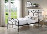 Flintshire Furniture Axton Black Metal Bed