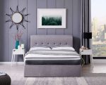 Flintshire Furniture Carmel Ottoman Grey Storage Bed