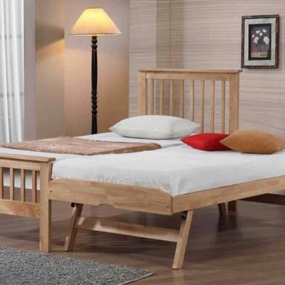 Flintshire Furniture Pentre Hardwood Oak Guest Bed