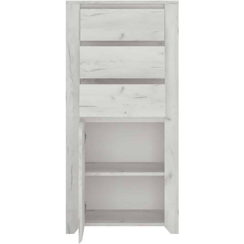Furniture To Go Angel 1 Door 3 Drawer Chest