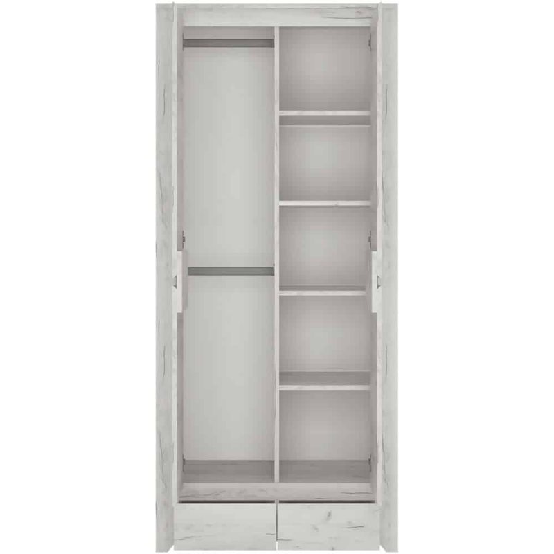 Furniture To Go Angel 2 Door 2 Drawer Fitted Wardrobe