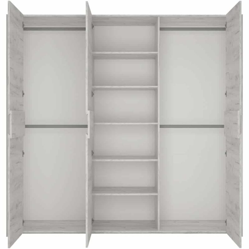 Furniture To Go Angel 3 Door Wardrobe
