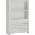 Furniture To Go Angel 3 Drawer Cupboard with Open Shelf