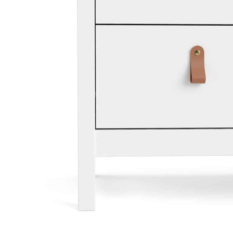 Furniture To Go Barcelona 3 Drawer Chest White