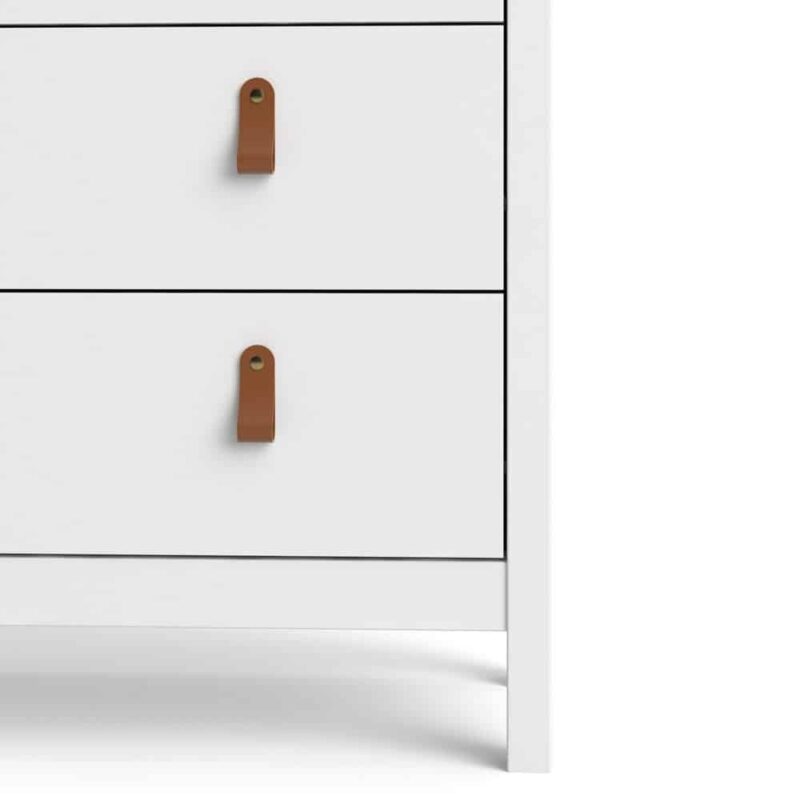 Furniture To Go Barcelona China Cabinet 2 Glass Doors 3 Drawers White