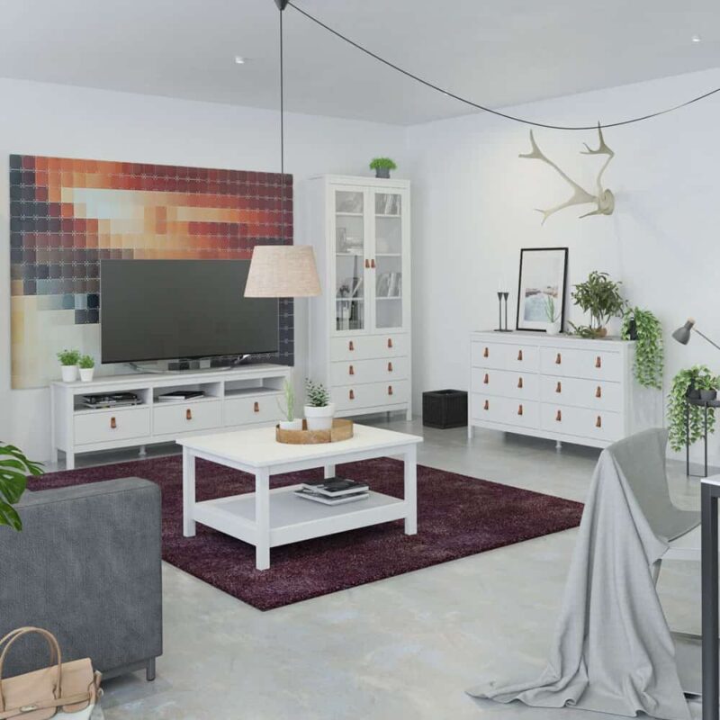 Furniture To Go Barcelona Coffee Table White