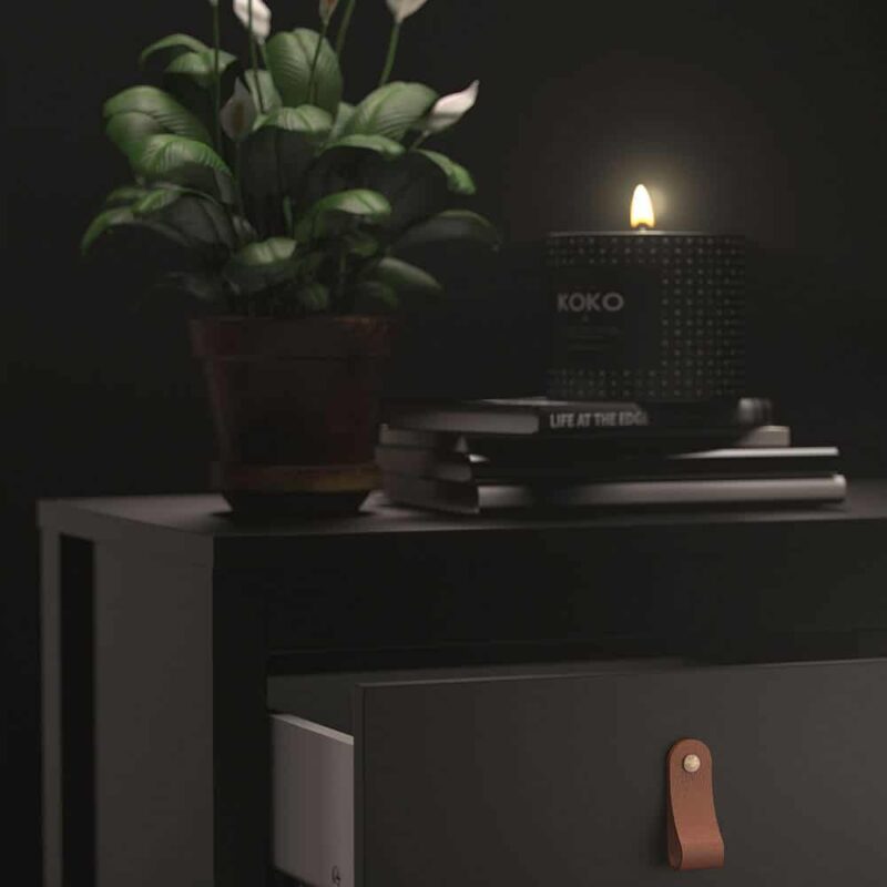 Furniture To Go Barcelona Double Dresser 8 Drawers Matt Black