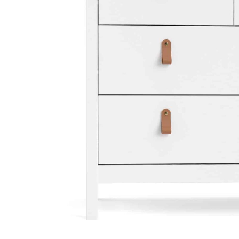 Furniture To Go Barcelona Double Dresser 8 Drawers White