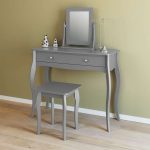 Furniture To Go Baroque 1 Drawer Vanity Unit Grey