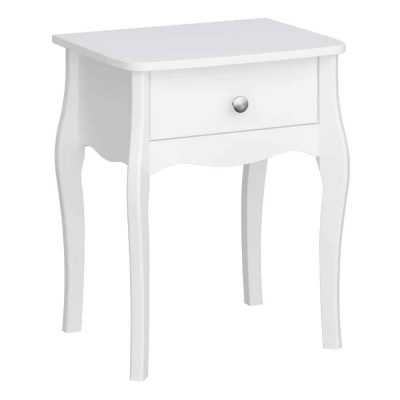 Furniture To Go Baroque Nightstand White