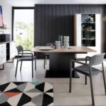 Furniture To Go Brolo Extending Dining Table Walnut Black