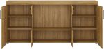 Furniture To Go Cortina 4 Door Wide Sideboard Oak