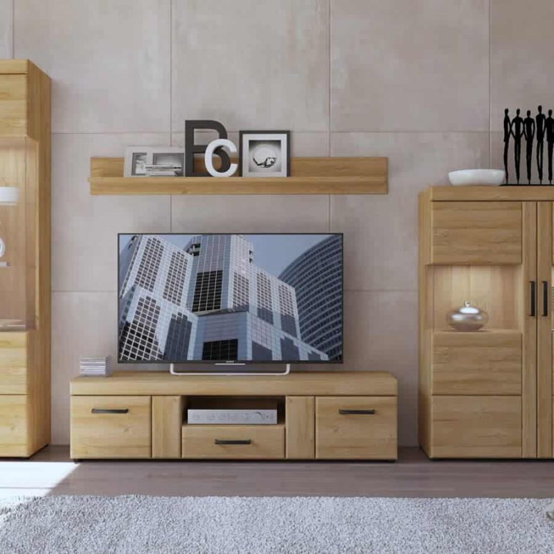 Furniture To Go Cortina Wall Shelf 156cm Oak