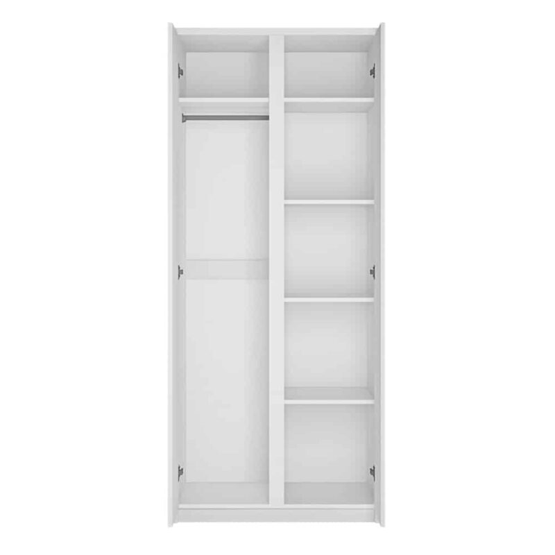 Furniture To Go Fribo 2 Door Wardrobe White