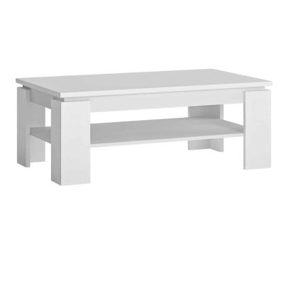 Furniture To Go Fribo Large Coffee Table White