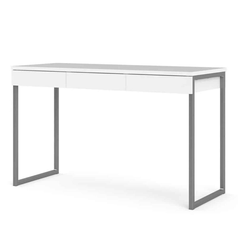 Furniture To Go Function Plus Desk 3 Drawers White