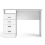 Furniture To Go Function Plus 4 Drawer Desk White